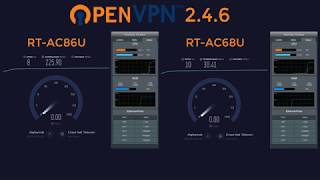 AsusWRTMerlin RTAC86U vs RTAC68U [upl. by Hacceber]