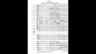 Strauss  Der Rosenkavalier Suite Score [upl. by Yrrok167]