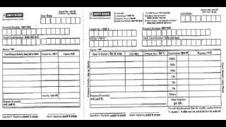 HDFC  How to fill HDFC Bank Deposit Slip [upl. by Atrice]