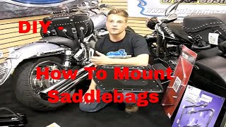 Saddlebag Tip from Manybikes How to Mount Saddlebags [upl. by Annert]