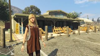 GTA 5 How to play as a girl in singleplayer without mods Sandbox [upl. by Seabrooke]