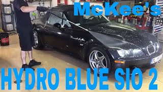 McKees 37 Hydro Blue Sio 2 Coating Spray and Rinse [upl. by Cy]