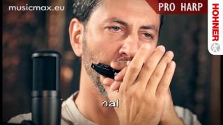 Harmonica Hohner Pro Harp  Sound demonstration [upl. by Bugbee]