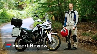 2016 Honda CRF1000L Africa Twin bike review [upl. by Cofsky696]