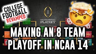 How to Use the CFB Revamped Utility Tool  8 Team College Football Revamped Playoff [upl. by Silin868]