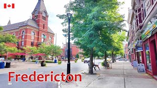 FREDERICTON New Brunswick Canada Travel [upl. by Particia]