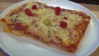 Super schneller Pizzateig im Thermomix TM 31  Thermilicious [upl. by Reese]