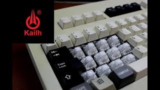 Kailh white BOX switch review click bar [upl. by Haleak251]