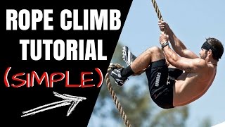 Rope Climbing Technique How To [upl. by Benedict]