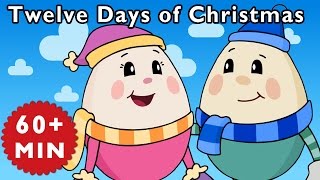 Twelve Days of Christmas  More  Nursery Rhymes from Mother Goose Club [upl. by Antonella535]