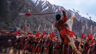 Mulan vs Honghui training fight scene  Disney’s MULAN 2020 [upl. by Onitsuj]