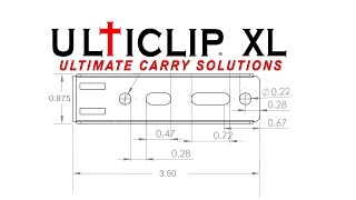 Ulticlip XL  mounting options [upl. by Gnim]