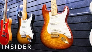 How Fender Guitars Are Made  The Making Of [upl. by Skippie]