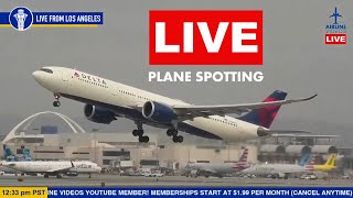 🔴LIVE Airport Streaming at LAX [upl. by Esiled]