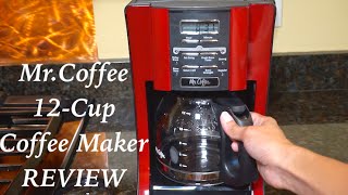 Mr Coffee 12Cup Programmable Coffeemaker Review [upl. by Eedia987]