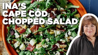 Ina Gartens Cape Cod Chopped Salad  Barefoot Contessa  Food Network [upl. by Joab652]