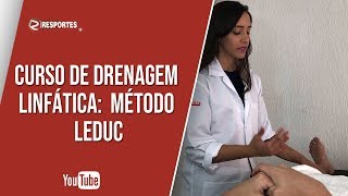 Curso de Drenagem Linfática Método Leduc [upl. by Lemart452]