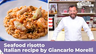 SEAFOOD RISOTTO  Italian recipe by Giancarlo Morelli [upl. by Arelus]