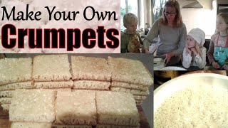 How to make CRUMPETS [upl. by Lauretta]