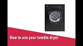 How to use your tumble dryer [upl. by Imefulo577]