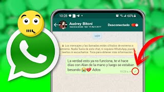 Como Desconectarse de WhatsApp Sin Apagar Internet Sin Apagar el Celular y Sin Desinstalar WhatsApp [upl. by Dewie562]