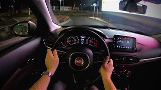 POV 2018 Fiat Tipo 16 Automatic Test Drive [upl. by Rakabuba374]