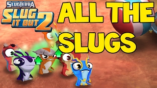 ALL 23 SLUGS IN SLUGTERRA SLUG IT OUT 2  Gold chest opening  iOS Gameplay 20 [upl. by Marlo837]