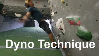 How to dyno 101  Climbing for beginners [upl. by Niamrej]