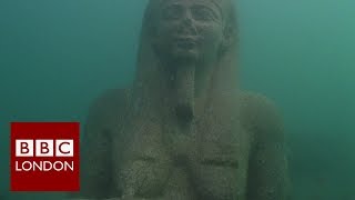 Sunken Egyptian treasures on show at the British Museum [upl. by Martreb825]