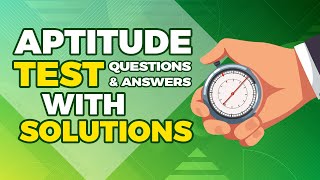 How to Pass Aptitude Test Questions with Answers and Solutions [upl. by Adina]