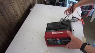 Harbor Freight Battery Charger Electrolysis Hack 60653 60581 Centech Part 1 [upl. by Mile75]