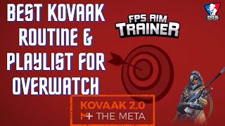 Complete KovaaK 20 aim training routine and playlist best scenarios for improving aim in Overwatch [upl. by Kumar]