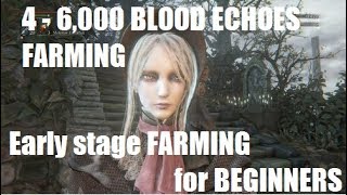 46000 Blood Echoes EARLY GAME Farming in Bloodborne [upl. by Greysun]