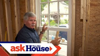 How to Straighten a Window  Ask This Old House [upl. by Valenta399]