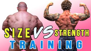 The Differences Between Training for Size Vs Strength [upl. by Norym]