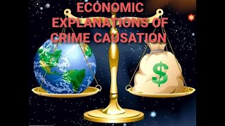 Economic Explanations of Crime Causation Anomie Theory  Strain Theory  css criminology lectures [upl. by Doscher]