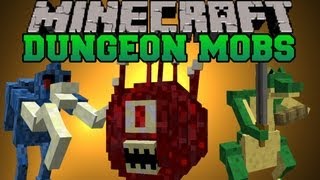 Minecraft Mod Showcase  Dungeon Mobs Mod  Mod Review [upl. by Toll]