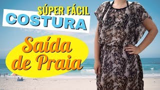 Como costurar Saída de Praia FÁCIL [upl. by Htabmas]