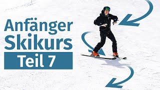 Anfänger Skikurs 7 Kurven verbinden  Skifahren lernen [upl. by Eanrahs]