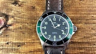 Glycine Combat Sub Watch Review [upl. by Hgielrac969]