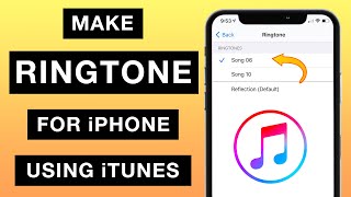 Make Ringtone for iPhone using iTunes 2021  UPDATED [upl. by Ardnossak]