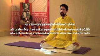 Dhyana Slokas Gajananam Prayer [upl. by Nahsez]