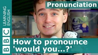 Pronunciation How to pronounce would you [upl. by Waxler759]