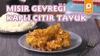 Mısır Gevreği Kaplı Çıtır Tavuk Tarifi  Onedio Yemek  Pratik Yemek Tarifleri [upl. by Lesnah]