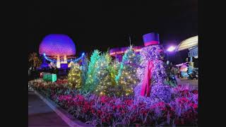 Epcot Holiday Music 25 Hour Loop [upl. by Atteroc]