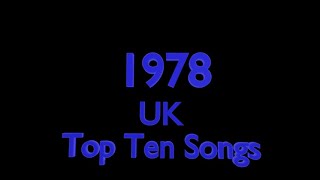 1978 UK Top Ten Songs [upl. by Pickett76]