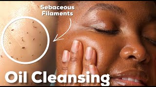 ESTHETICIAN APPROVED OIL CLEANSING GUIDE FOR ALL SKIN TYPES  ACNE OILY DRY COMBO [upl. by Ravi]