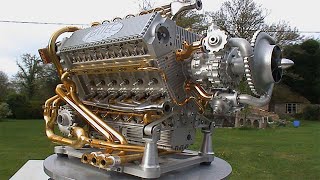 TOP 10 Homemade MODEL Engines [upl. by Berton]