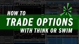 How to Trade Options on Think Or Swim ToS  Trading Tutorials [upl. by Jaymie]