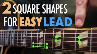 Get started playing lead guitar with these 2 easy square shapes Not sure where to start Start here [upl. by Queen]